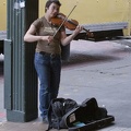 316-3050 Busker Violinist, Pike Place Market, Seattle WA
